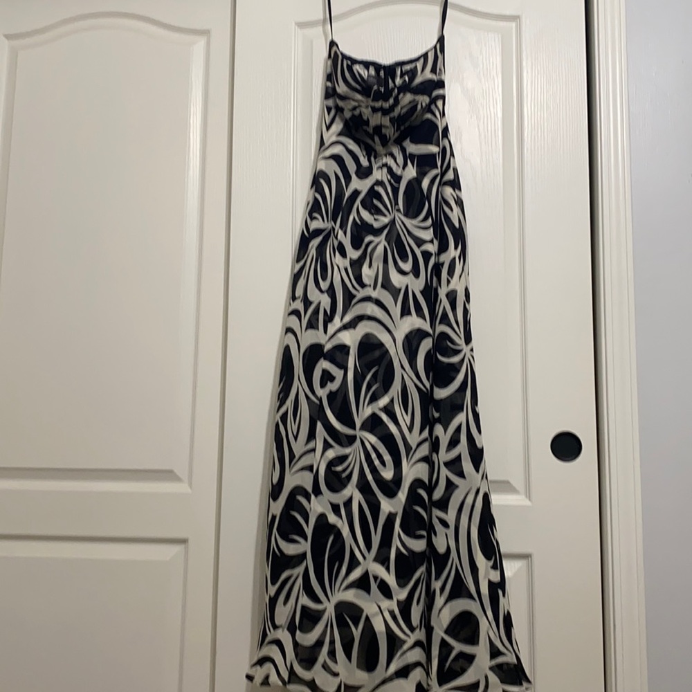 Donna Rico New York Strapless Maxi Evening Dress Y2K Vintage